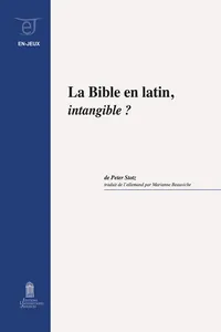 La Bible en latin, intangible ?_cover