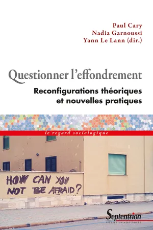 Questionner l'effondrement