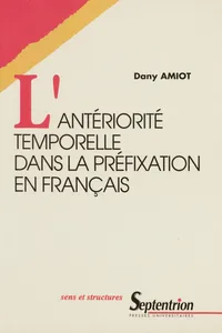 L'antériorité temporelle dans la préfixation en français_cover