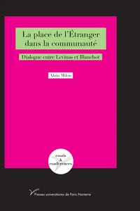 La place de l'étranger dans la communauté_cover