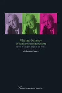 Vladimir Nabokov ou l'écriture du multilinguisme_cover