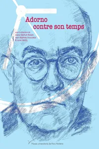 Adorno contre son temps_cover