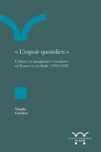 « L'espoir quotidien »_cover