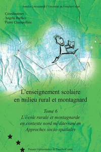 L'enseignement scolaire en milieu rural et montagnard. Tome 6_cover