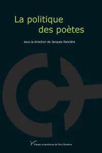 La politique des poètes_cover