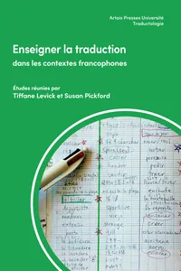 Enseigner la traduction dans les contextes francophones_cover