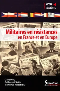 Militaires en résistances en France et en Europe_cover