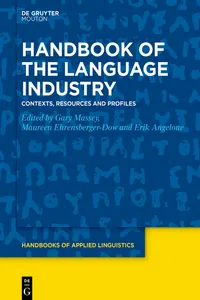 Handbook of the Language Industry_cover