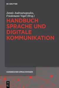 Handbuch Sprache und digitale Kommunikation_cover