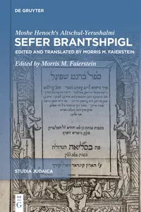 Sefer Brantshpigl_cover