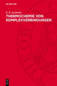 Thermochemie von Komplexverbindungen_cover