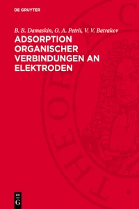 Adsorption organischer Verbindungen an Elektroden_cover