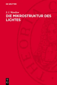 Die Mikrostruktur des Lichtes_cover