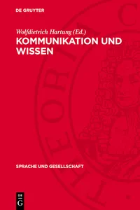 Kommunikation und Wissen_cover