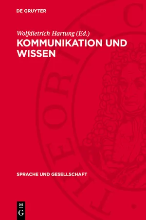 Kommunikation und Wissen