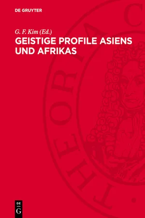 Geistige Profile Asiens und Afrikas