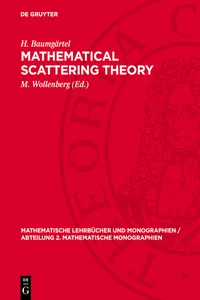 Mathematical Scattering Theory_cover