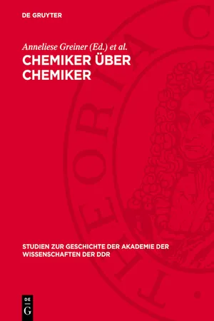 Chemiker über Chemiker