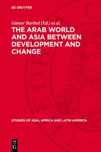 The Arab World and Asia between Development and Change_cover