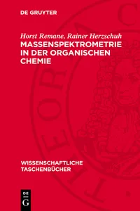 Massenspektrometrie in der organischen Chemie_cover