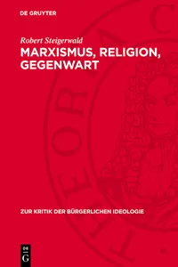 Marxismus, Religion, Gegenwart_cover