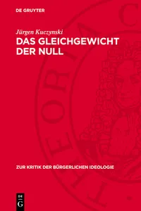 Das Gleichgewicht der Null_cover