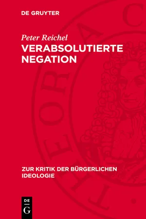 Verabsolutierte Negation