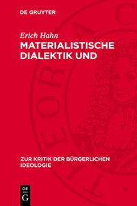 Materialistische Dialektik und Klassenbewußtsein_cover