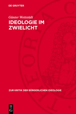 Ideologie im Zwielicht