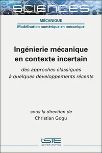 Ingénierie mécanique en contexte incertain_cover