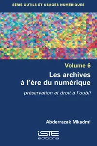 Les archives à l'ère du numérique_cover