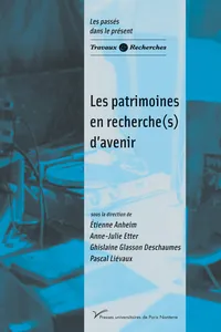 Les patrimoines en recherch d'avenir_cover