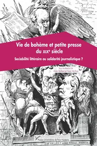 Vie de bohème et petite presse du XIXe siècle_cover