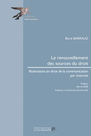 Le renouvellement des sources du droit