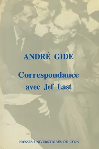 André Gide & Jef Last_cover