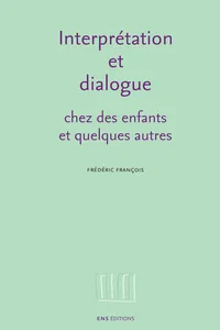 Interprétation et dialogue_cover