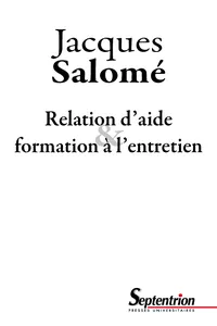 Relation d'aide et formation à l'entretien_cover