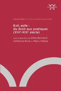 Exil, asile : du droit aux pratiques_cover