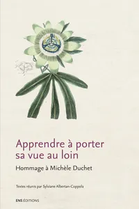 Apprendre à porter sa vue au loin_cover