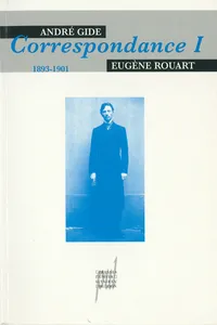 André Gide & Eugène Rouart 1_cover