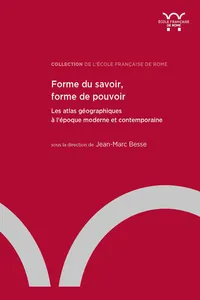 Forme du savoir, forme de pouvoir_cover