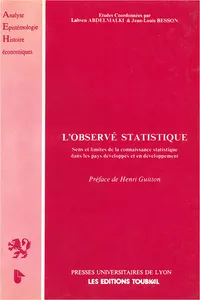 L'Observé statistique_cover