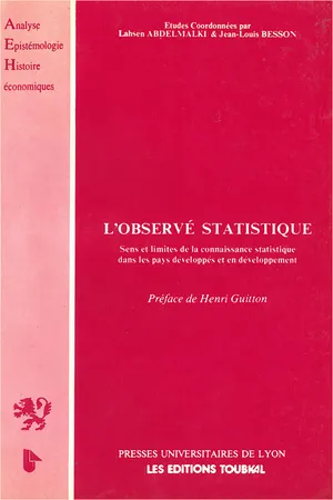 L’Observé statistique