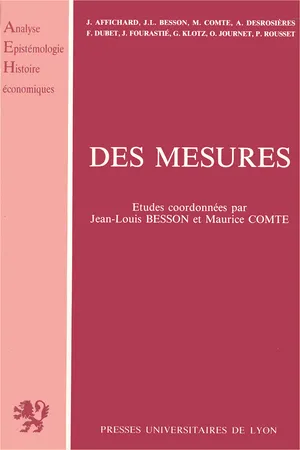 Des mesures