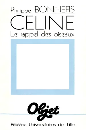 Céline - Le rappel des oiseaux