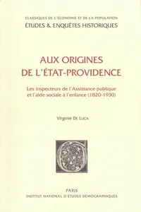 Aux origines de l’État-providence_cover