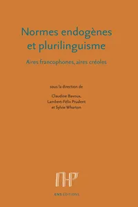 Normes endogènes et plurilinguisme_cover