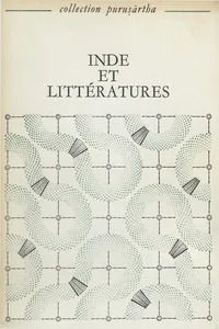 Inde et littératures_cover