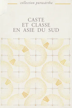Caste et classe en Asie du sud