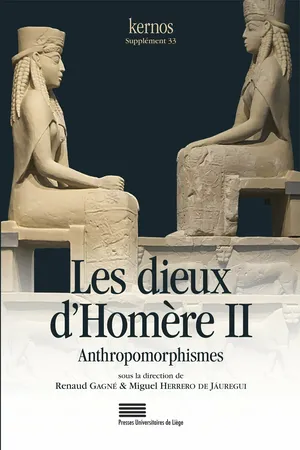 Les dieux d’Homère II – Anthropomorphismes